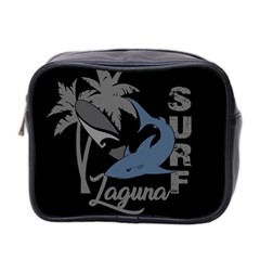 Surf - Laguna Mini Toiletries Bag 2-side by Valentinaart