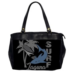 Surf - Laguna Office Handbags (2 Sides)  by Valentinaart