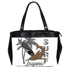 Surf - Laguna Office Handbags (2 Sides)  by Valentinaart