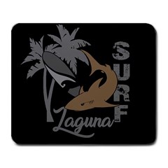 Surf - Laguna Large Mousepads by Valentinaart