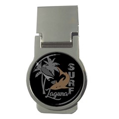 Surf - Laguna Money Clips (round)  by Valentinaart