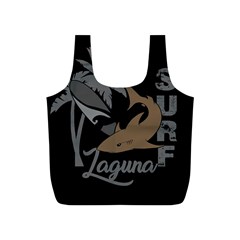 Surf - Laguna Full Print Recycle Bags (s)  by Valentinaart