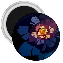 Flower 3  Magnets