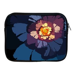 Flower Apple Ipad 2/3/4 Zipper Cases by oddzodd