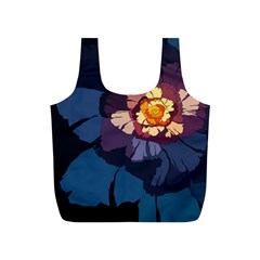 Flower Full Print Recycle Bags (s)  by oddzodd