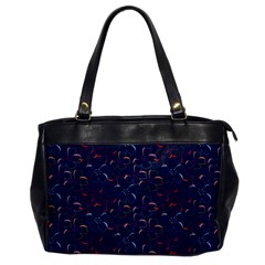 Colorful Floral Patterns Office Handbags by berwies