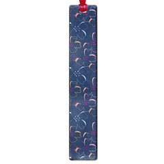 Colorful Floral Patterns Large Book Marks by berwies