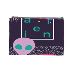 Behance Feelings Beauty Space Alien Star Galaxy Cosmetic Bag (large)  by Mariart