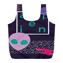 Behance Feelings Beauty Space Alien Star Galaxy Full Print Recycle Bags (l)  by Mariart