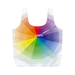 Colour Value Diagram Circle Round Full Print Recycle Bags (m) 
