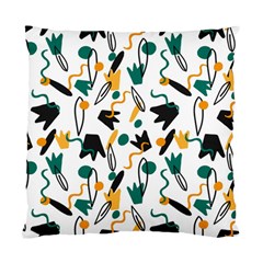 Flowers Duck Legs Line Standard Cushion Case (two Sides) by Mariart
