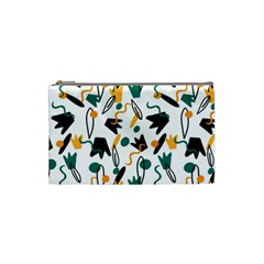Flowers Duck Legs Line Cosmetic Bag (small) 