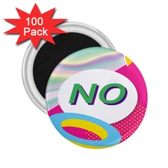 Lightning Polka Dots Circle Pink Waves Behance Feelings Beauty 2 25  Magnets (100 Pack) 