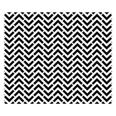 Funky Chevron Stripes Triangles Double Sided Flano Blanket (small)  by Mariart