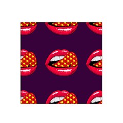 Lip Vector Hipster Example Image Star Sexy Purple Red Satin Bandana Scarf by Mariart