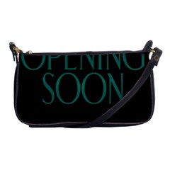 Opening Soon Sign Shoulder Clutch Bags