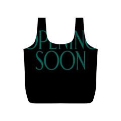 Opening Soon Sign Full Print Recycle Bags (s)  by Mariart