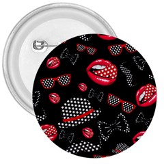Lip Hat Vector Hipster Example Image Star Sexy Black Red 3  Buttons