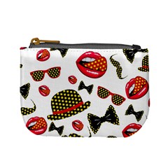 Lip Hat Vector Hipster Example Image Star Sexy Mini Coin Purses