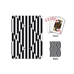 Optical Illusion Inverted Diamonds Playing Cards (Mini) 