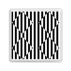 Optical Illusion Inverted Diamonds Memory Card Reader (square) 