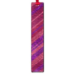 Maroon Striped Texture Large Book Marks by Mariart