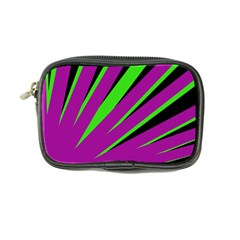 Rays Light Chevron Purple Green Black Coin Purse