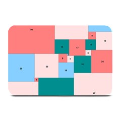 Simple Perfect Squares Squares Order Plate Mats