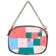 Simple Perfect Squares Squares Order Chain Purses (one Side)  by Mariart
