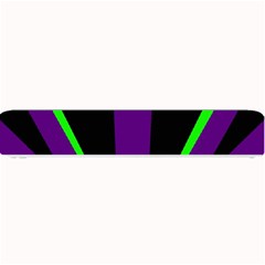 Rays Light Chevron Purple Green Black Line Small Bar Mats by Mariart