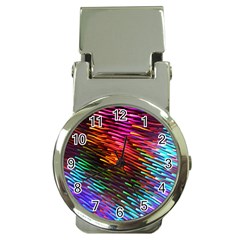 Rainbow Shake Light Line Money Clip Watches