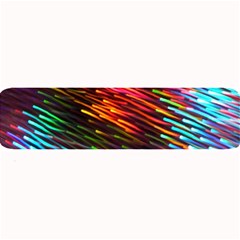 Rainbow Shake Light Line Large Bar Mats by Mariart