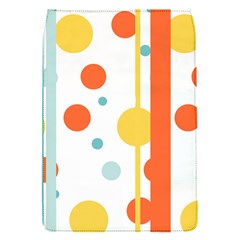 Stripes Dots Line Circle Vertical Yellow Red Blue Polka Flap Covers (s)  by Mariart