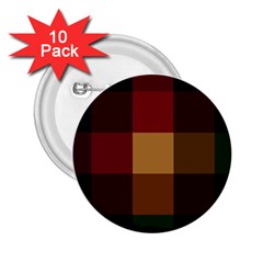 Stripes Plaid Color 2 25  Buttons (10 Pack) 