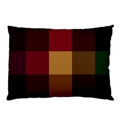 Stripes Plaid Color Pillow Case (two Sides) by Mariart