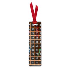 Snakes Ladders Game Plaid Number Small Book Marks