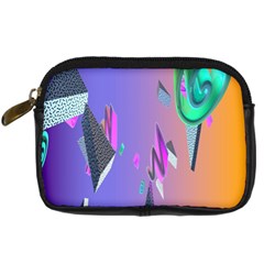 Triangle Wave Rainbow Digital Camera Cases by Mariart