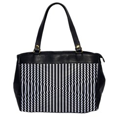 Vertical Lines Waves Wave Chevron Small Black Office Handbags by Mariart