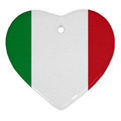 National Flag Of Italy  Ornament (heart) by abbeyz71