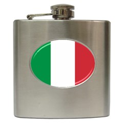 National Flag Of Italy  Hip Flask (6 Oz) by abbeyz71