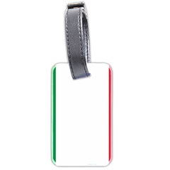 National Flag Of Italy  Luggage Tags (two Sides)