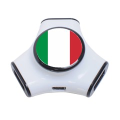 National Flag Of Italy  3-port Usb Hub