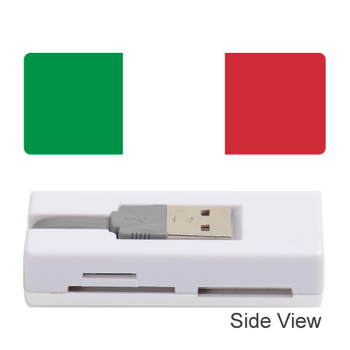 National Flag of Italy  Memory Card Reader (Stick) 