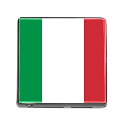 National Flag Of Italy  Memory Card Reader (square)