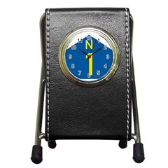 South Africa National Route N1 Marker Pen Holder Desk Clocks by abbeyz71