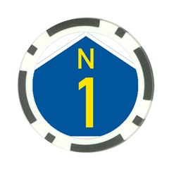 South Africa National Route N1 Marker Poker Chip Card Guard (10 Pack) by abbeyz71