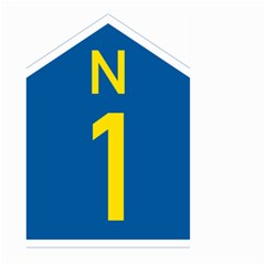 South Africa National Route N1 Marker Large Garden Flag (two Sides) by abbeyz71