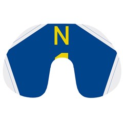 South Africa National Route N1 Marker Travel Neck Pillows by abbeyz71