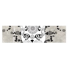 Wonderful Sugar Cat Skull Satin Scarf (oblong) by FantasyWorld7