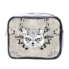 Wonderful Sugar Cat Skull Mini Toiletries Bags by FantasyWorld7